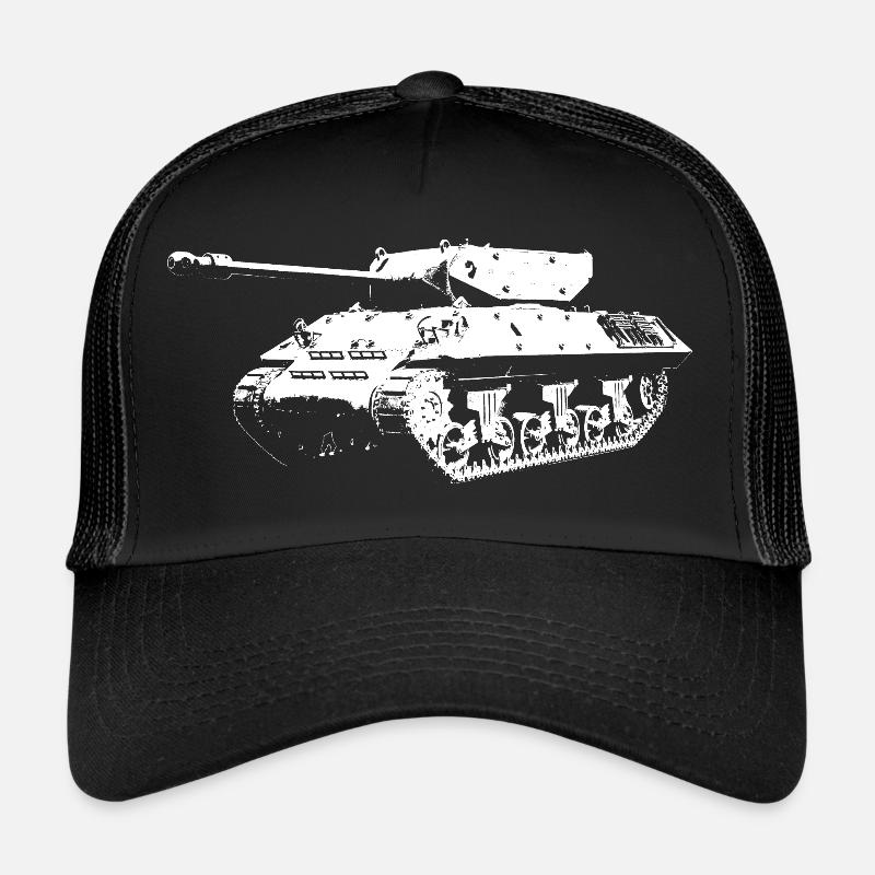 Panzer WW2 Sherman Panzerfahrer Trucker Cap