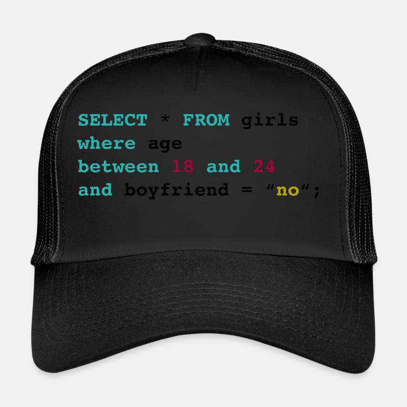 Programmierer witzig Trucker Cap