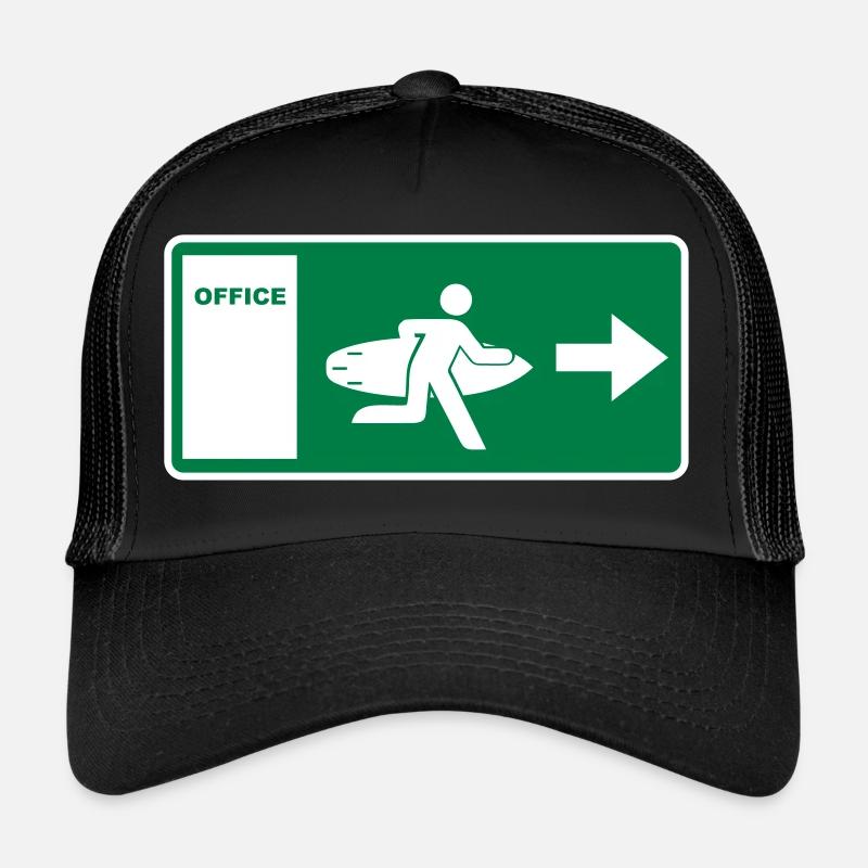 bureau évasion surf Casquette trucker 