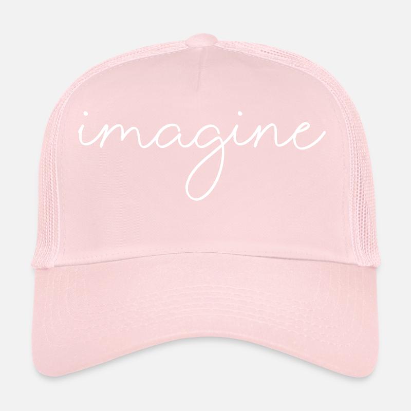 imagine Schrift Spruch Trucker Cap