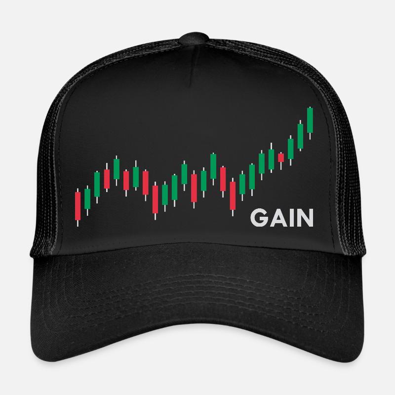 Forex Trader - Candlestick Chart - Trading Shirt Trucker Cap