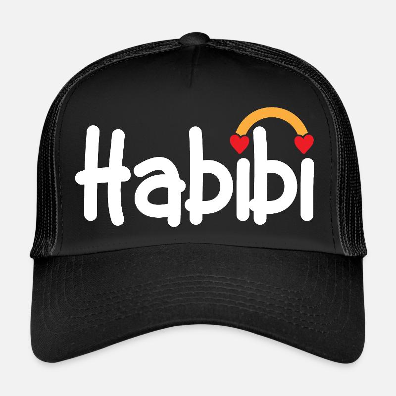 Habibi - Trucker Cap - Schwarz/Schwarz