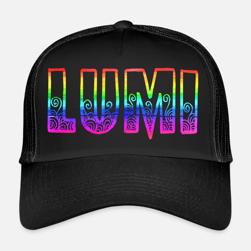 lumi rs regenbogen Trucker Cap