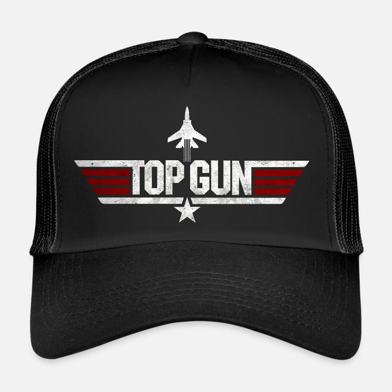 Top Gun Jet Logo Trucker Cap