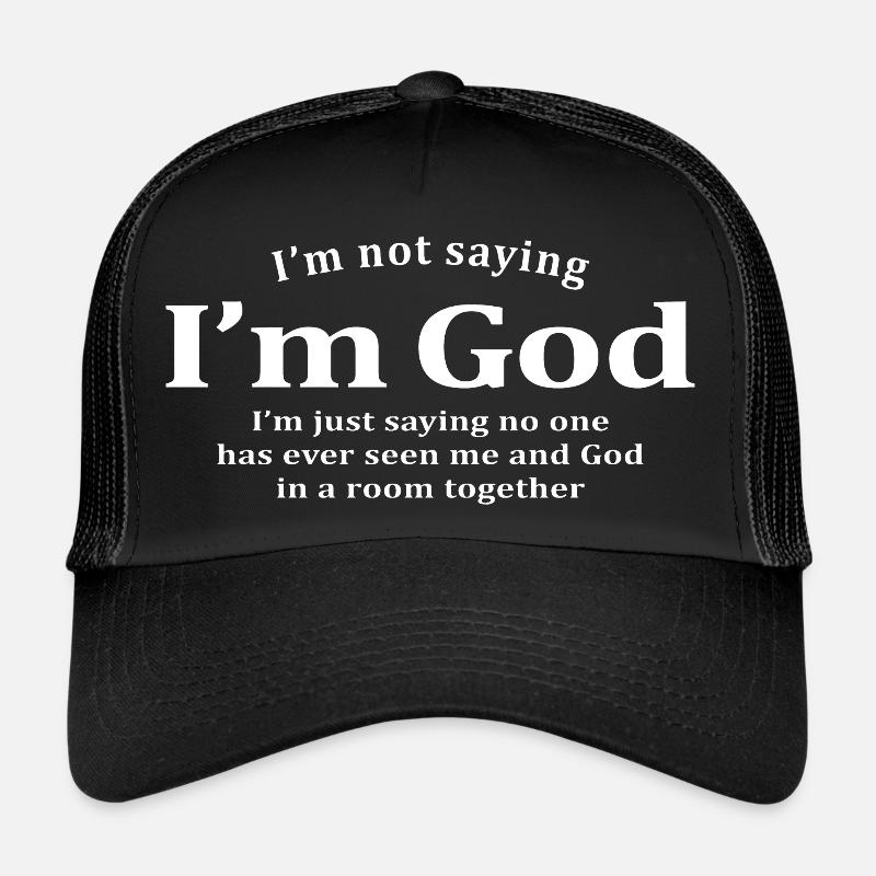 Funy Quotes - Trucker Cap - black/black