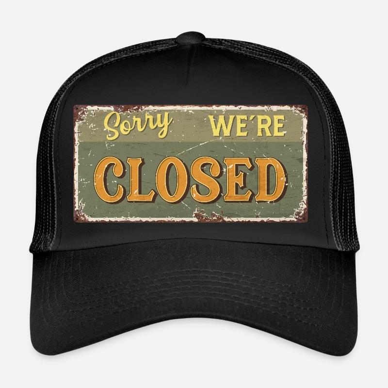 Fermé Casquette trucker 