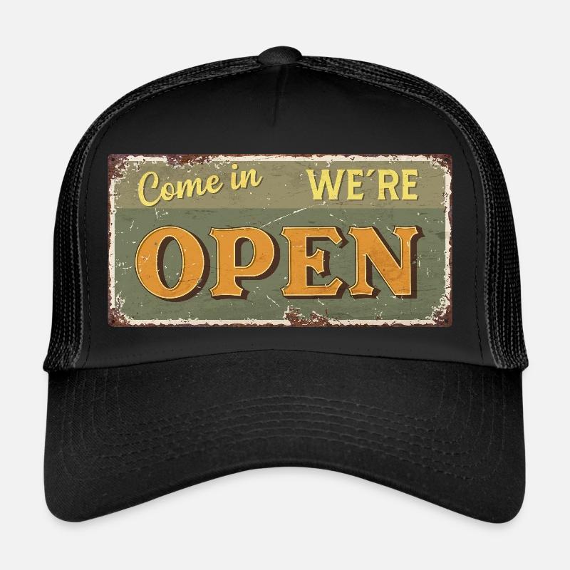 Ouvrir Casquette trucker 