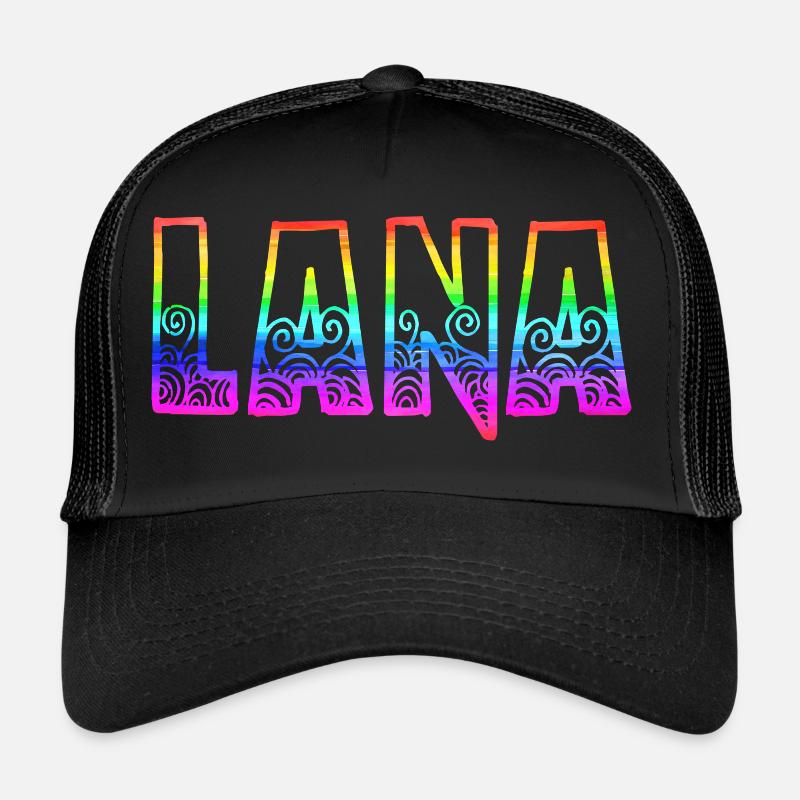 lana rs regenbogen Trucker Cap