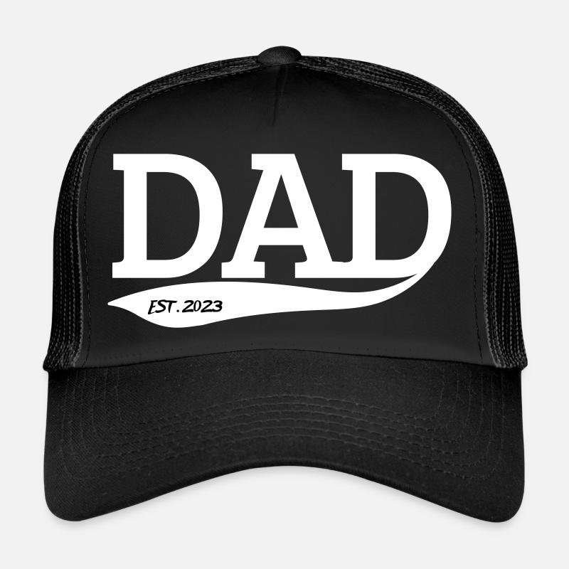 Dad 2023 - Trucker Cap - Schwarz/Schwarz
