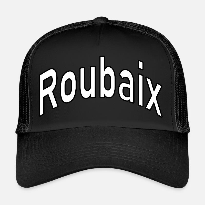 Roubaix - Trucker Cap - Schwarz/Schwarz
