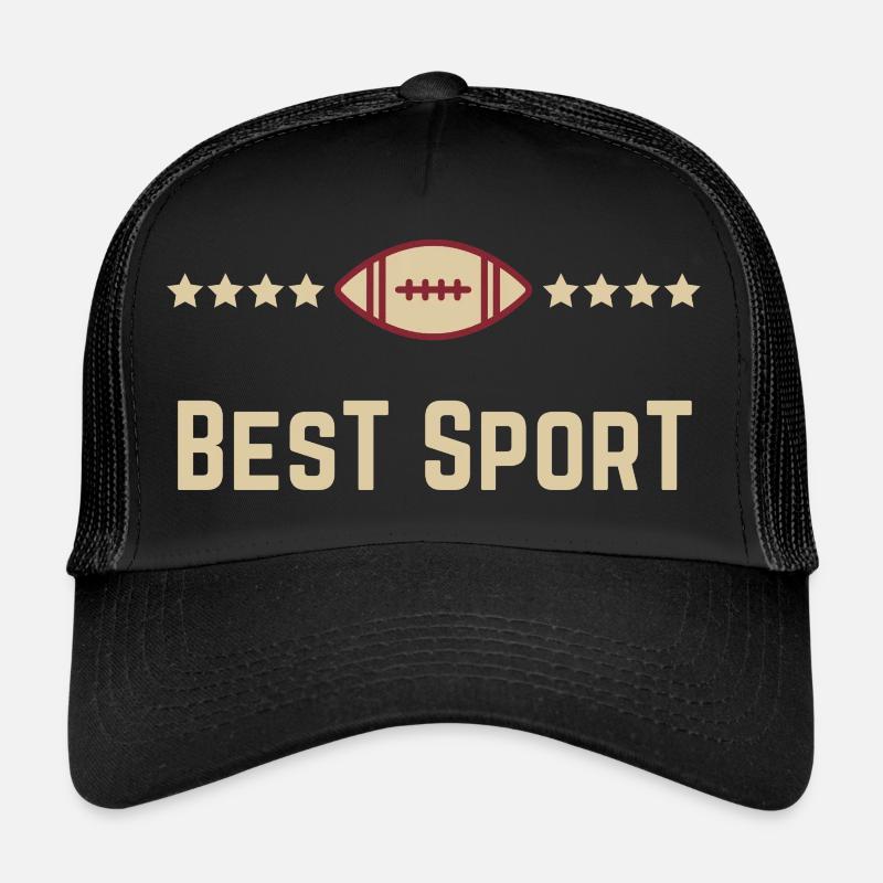 Best sport - Trucker Cap - black/black