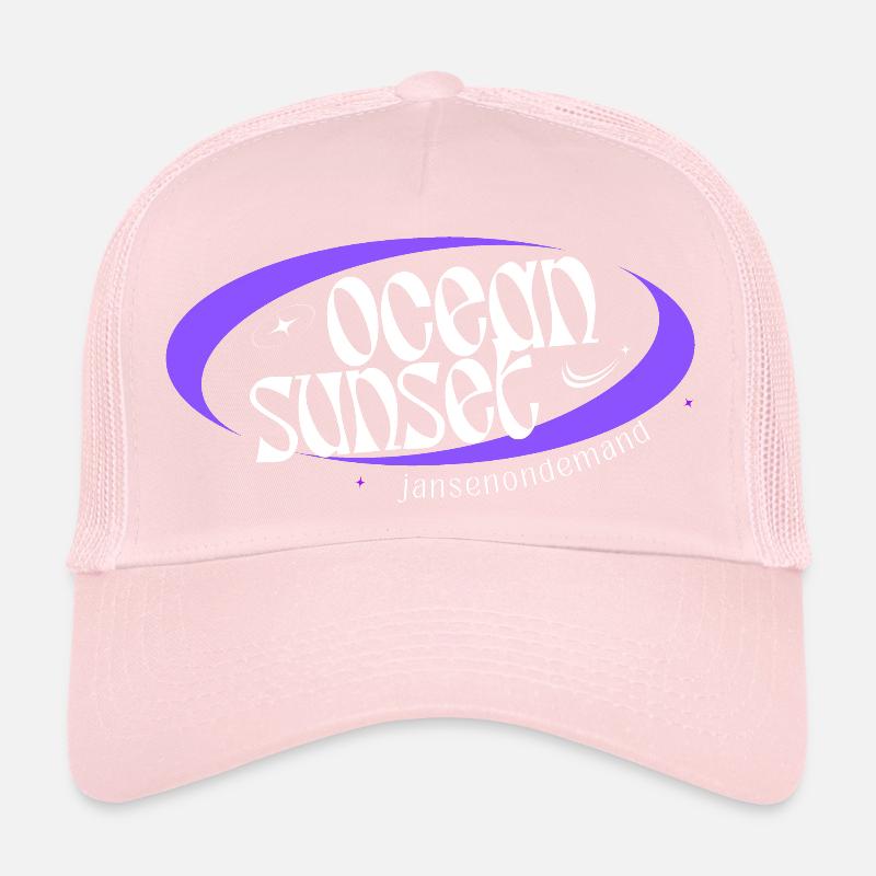 Ocean Sunset Trucker Cap