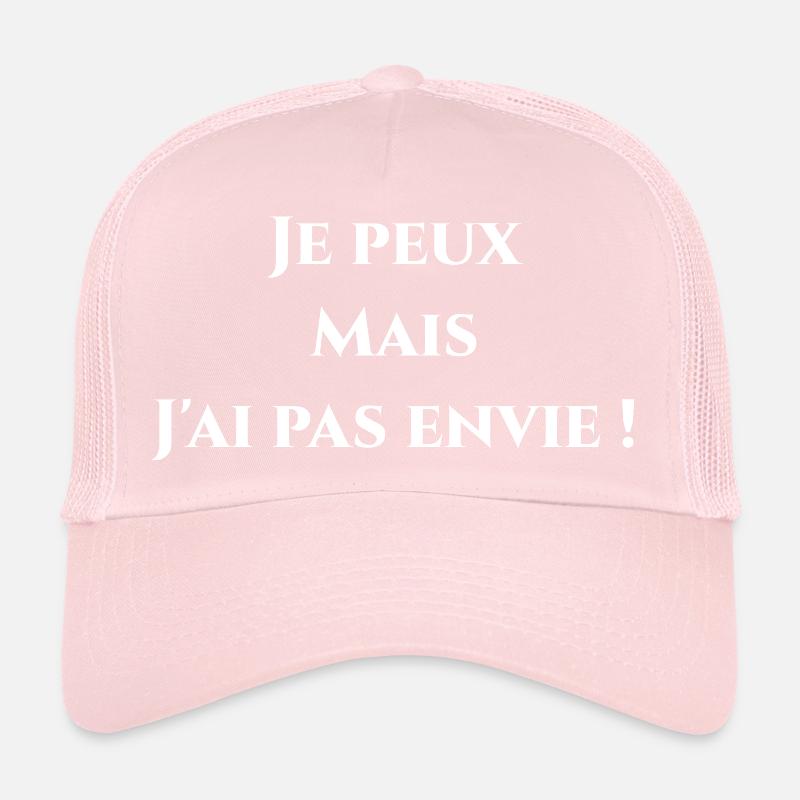 Pas envie 02 Casquette trucker 