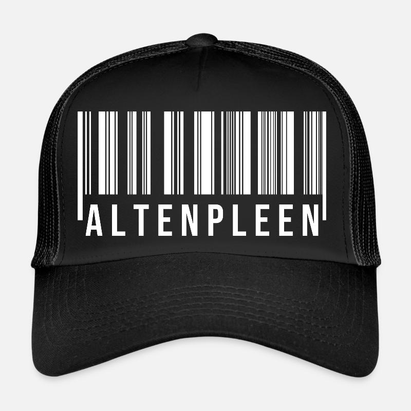 Altenpleen Strichcode Trucker Cap