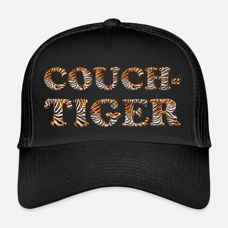 Jeu de mots expression ambiguë - canapé tigre Casquette trucker 