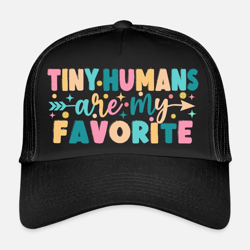 Les petits humains sont mes préférés Casquette trucker 