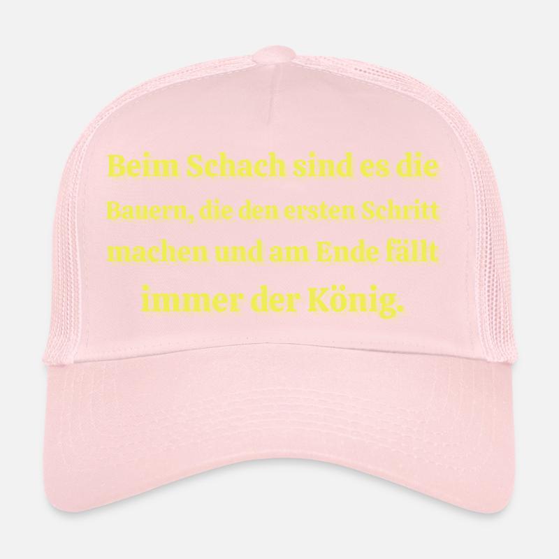 Peasant Protest King Falls Trucker Cap