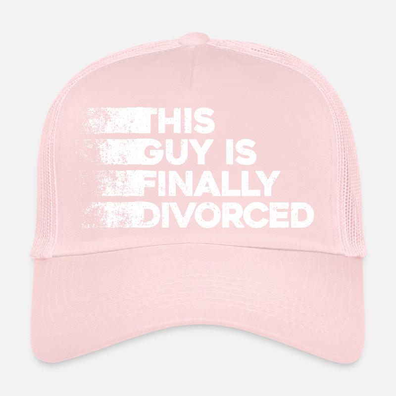 Finally Divorced - This Guy Is Free! Trucker Cap