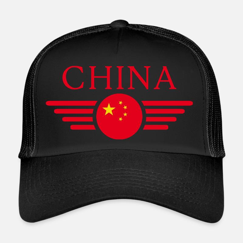 China Stil Design T-Shirt Trucker Cap