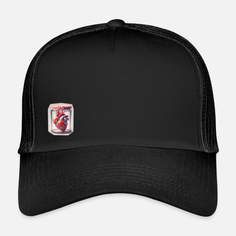 Bionic Heart Origamy Trucker Cap