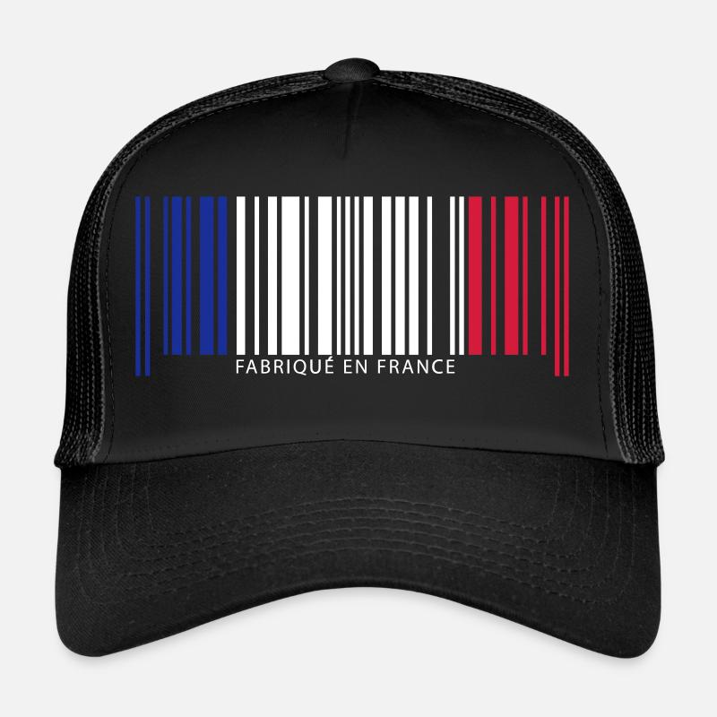 Code barre france Casquette trucker 