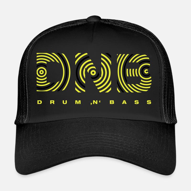 Drum 'n' Bass circle 2 Trucker Cap