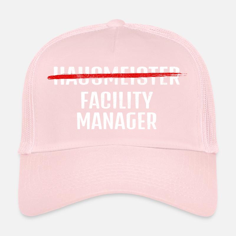 Caretaker or Facility Manager Trucker Cap