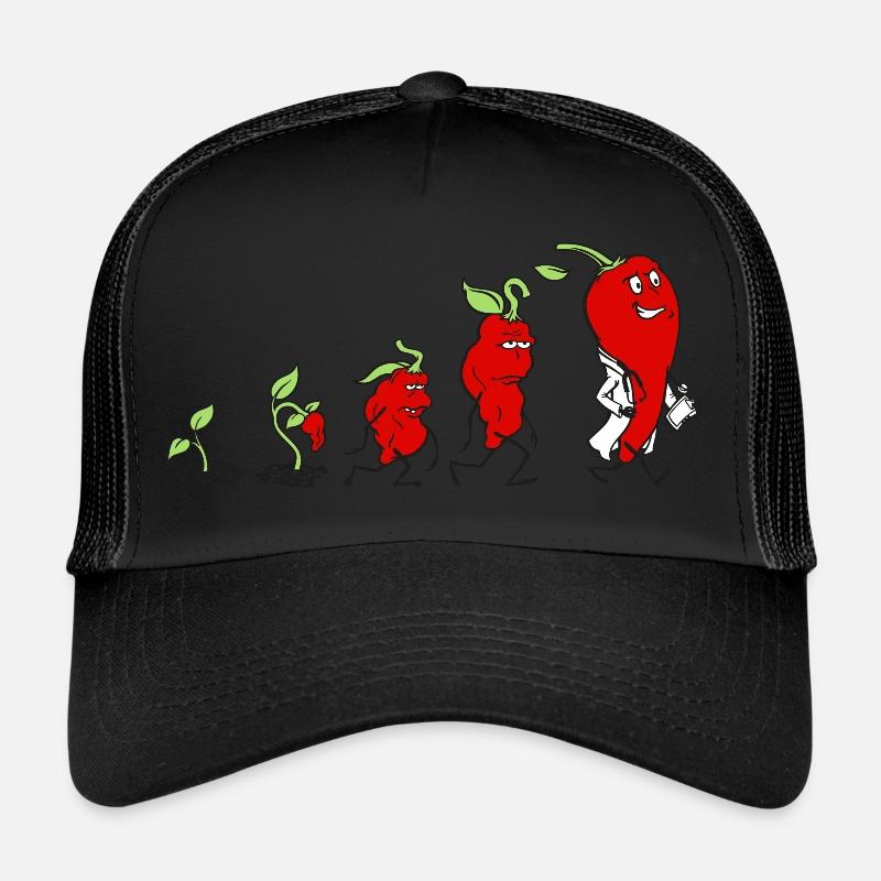 Chili evolution - Trucker Cap - black/black