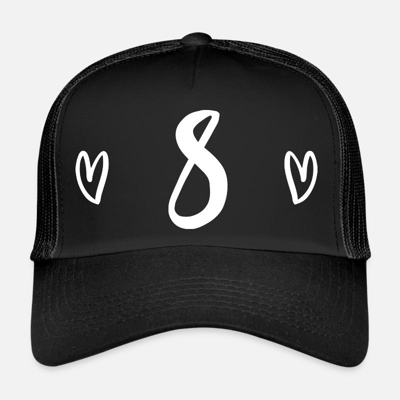 8 ans d'anniversaire 8 ans de cadeau d'anniversaire Casquette trucker 