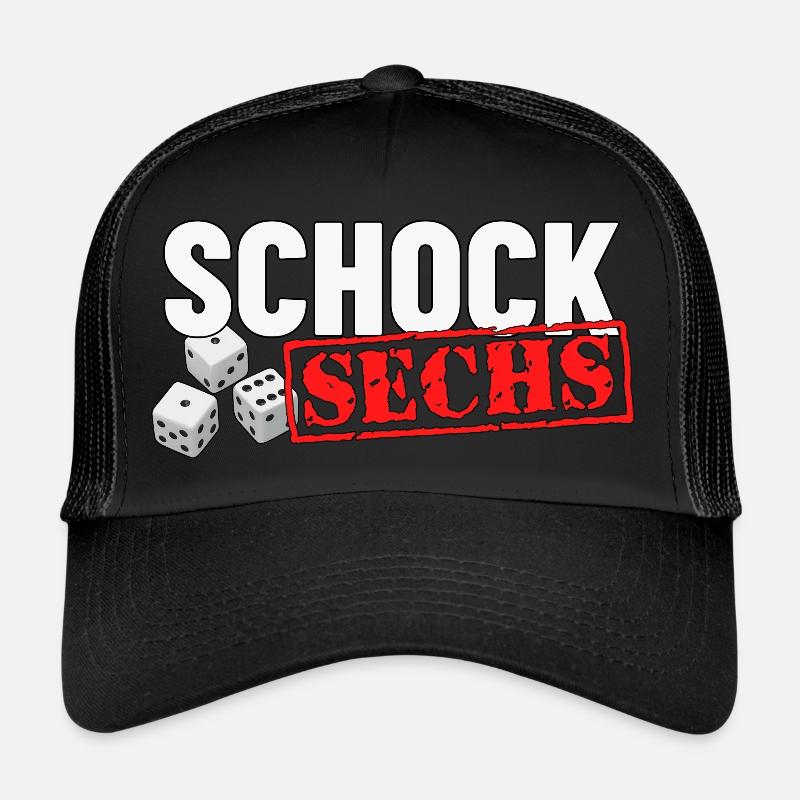 Schocken Knobeln Schock Sechs Trucker Cap
