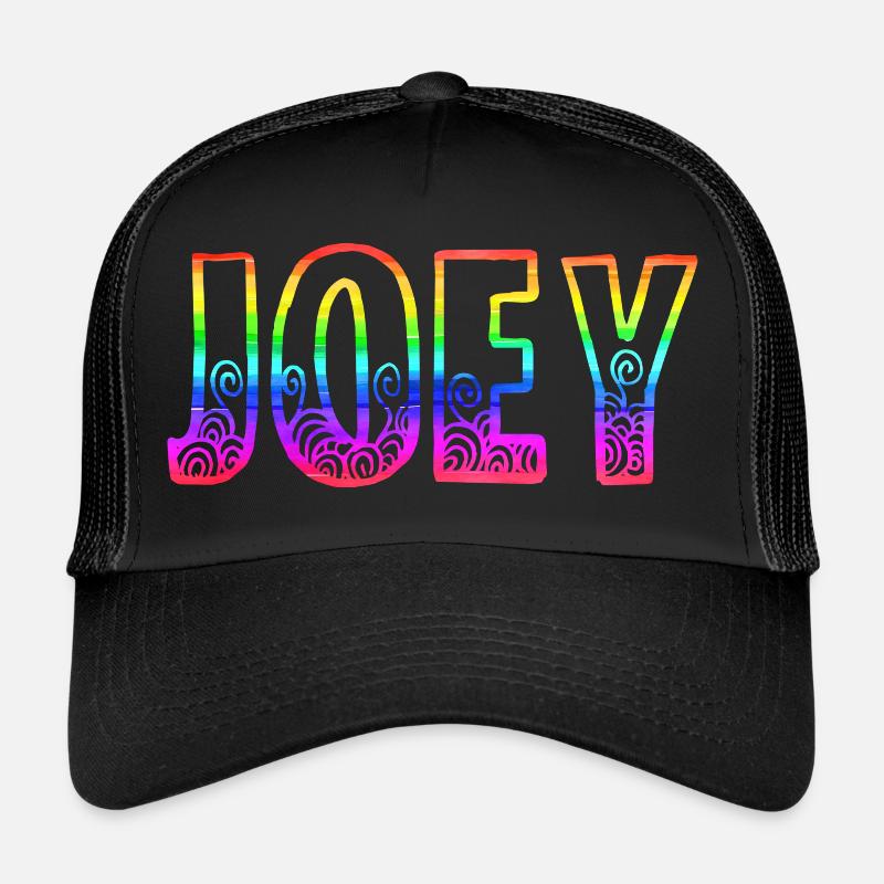 joey rs arc-en-ciel Casquette trucker 