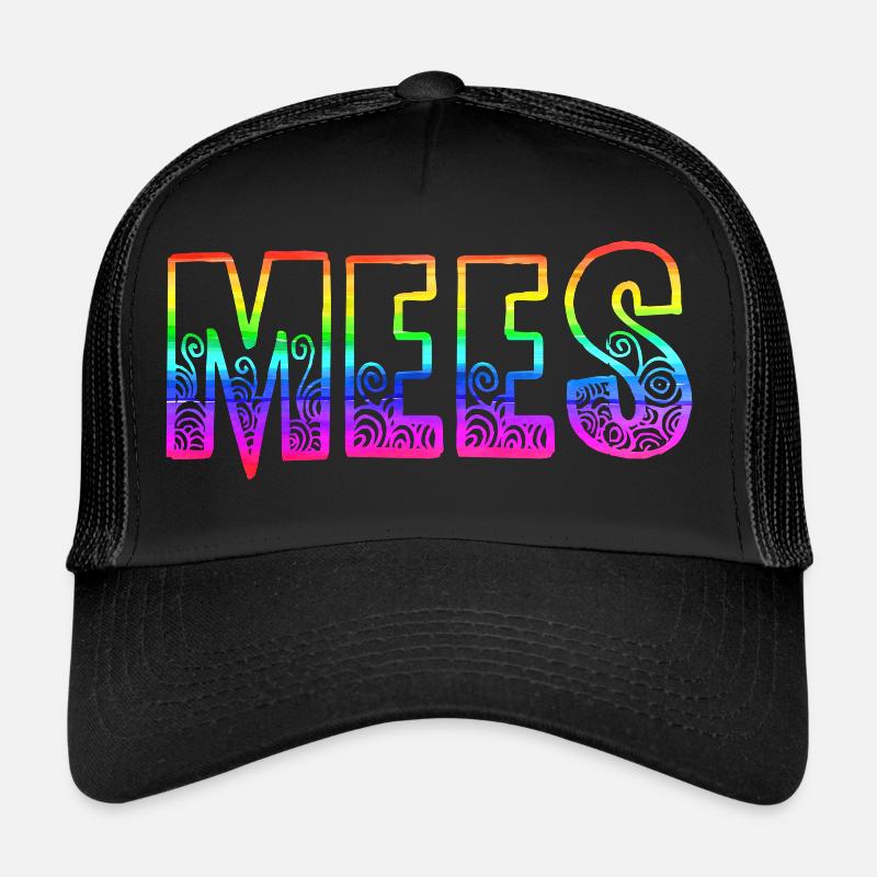 mees rs rainbow Trucker Cap