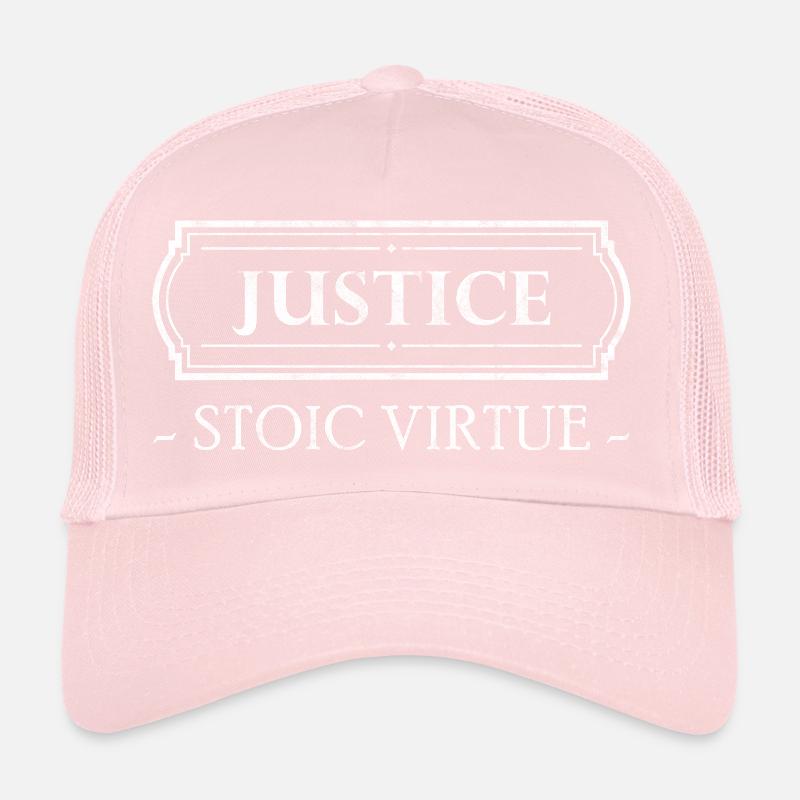 Vertu stoïcienne Justice Stoïcisme Casquette trucker 