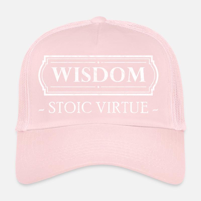 Stoic Virtue Wisdom Wisdom Stoicism Trucker Cap