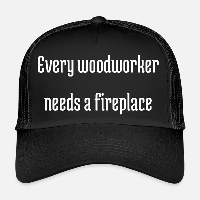 Déclaration forestière du charpentier Casquette trucker 