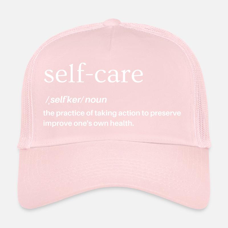 Prendre soin de soi Casquette trucker 