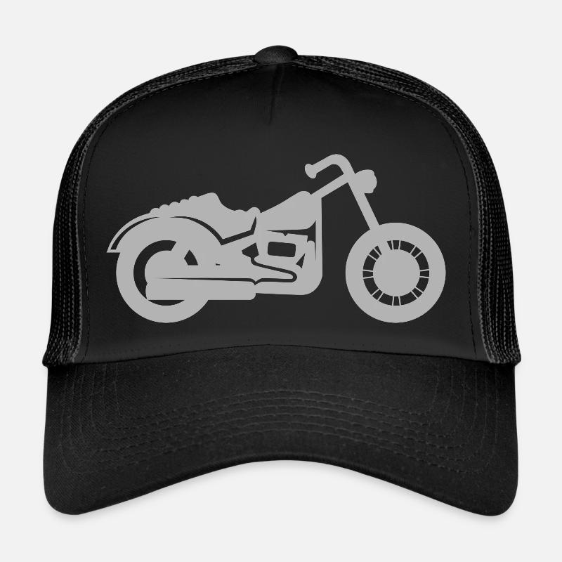 Motocyclette Casquette trucker 