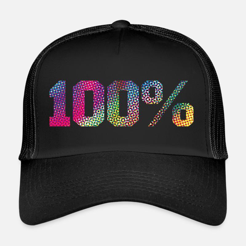 100% Trucker Cap