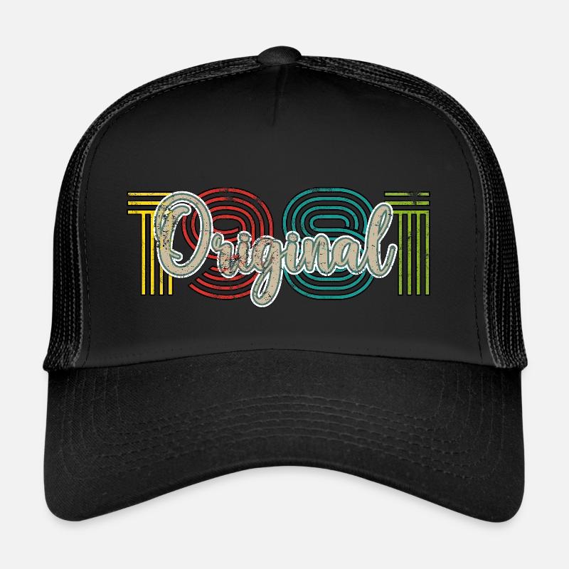 1981 42e anniversaire Casquette trucker 