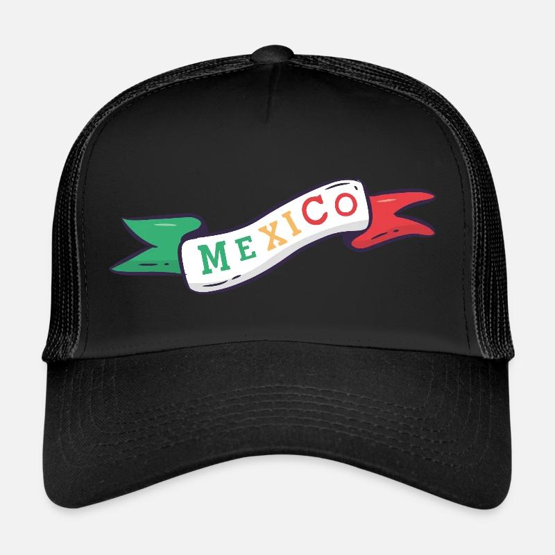 Mexico Flag Trucker Cap