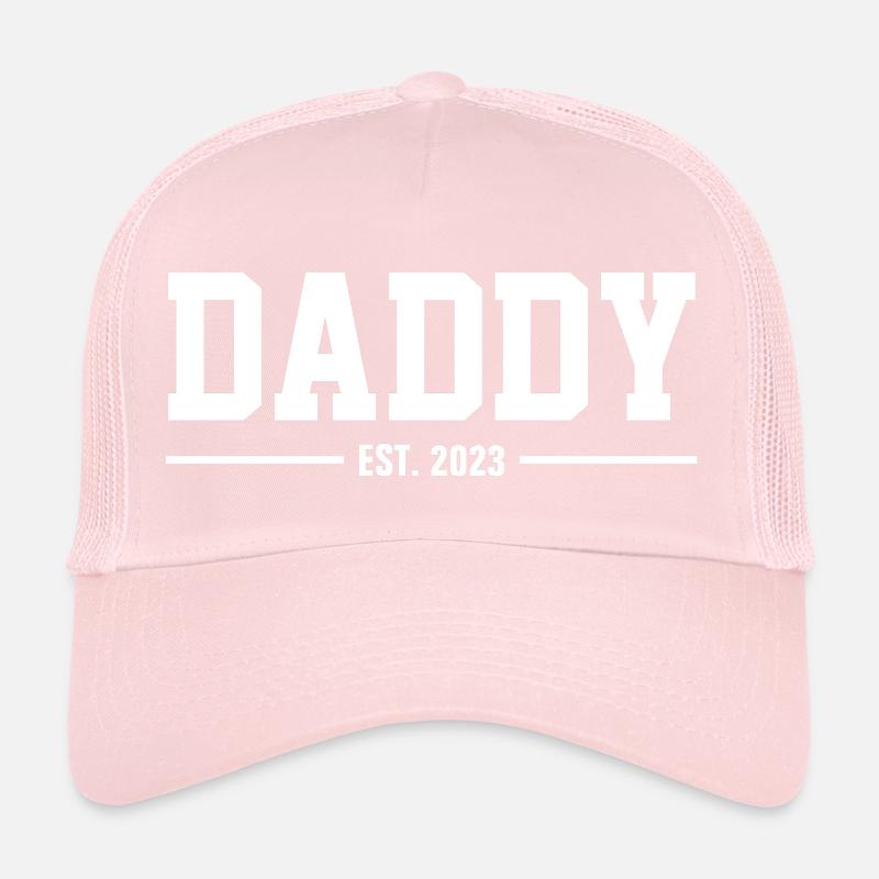 DADDY EST. 2023 - BECOMING A FATHER - OFFSPRING - BABY Trucker Cap