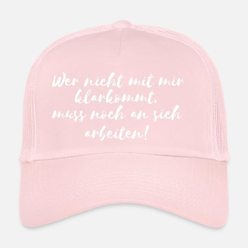 Arbeiten Witziger Lustiger Spruch Trucker Cap