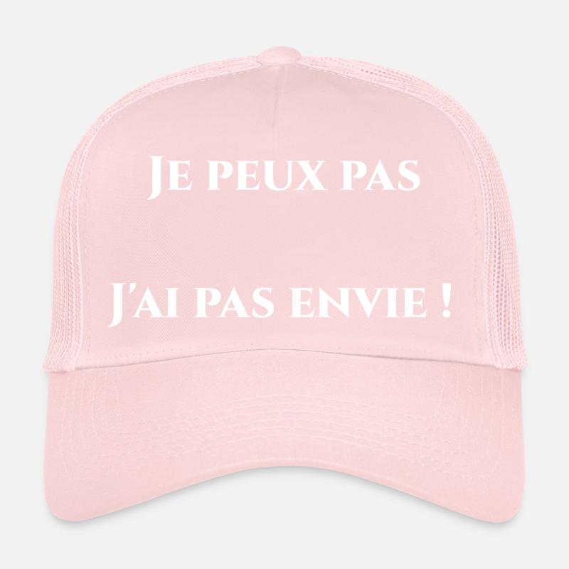 Pas envie 01 Casquette trucker 