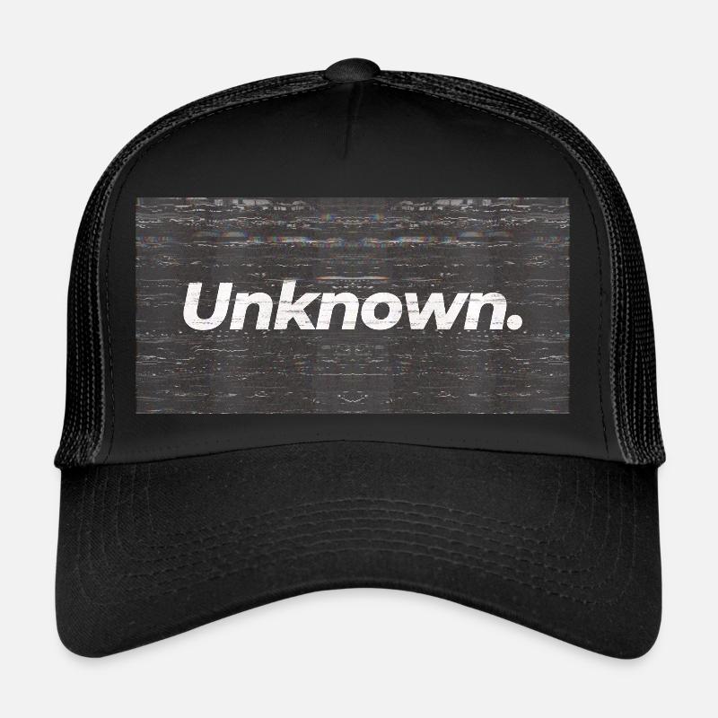 Unknown Typography Trucker Cap