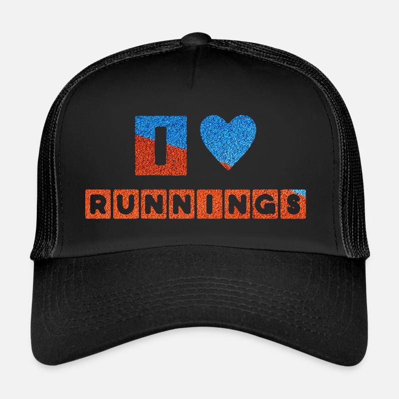 Agility Runnings - Trucker Cap - Schwarz/Schwarz