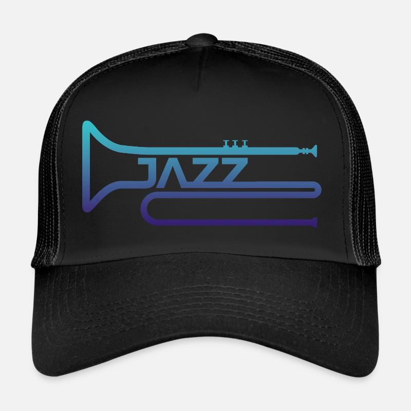 Musique de jazz Casquette trucker 
