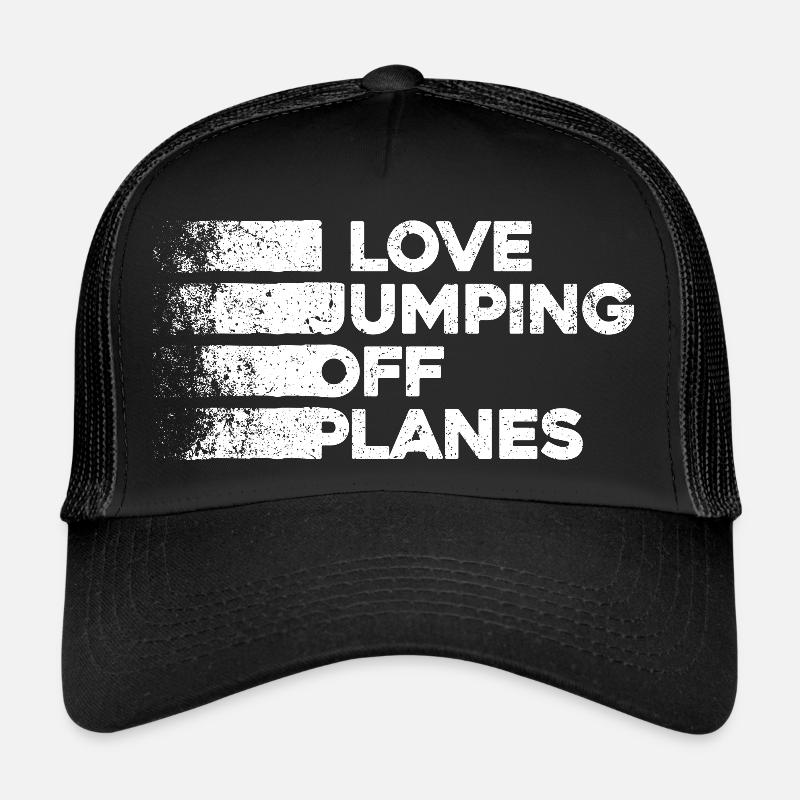 Parachutisme Passion Design. Cadeau d’adrénaline parfait Casquette trucker 