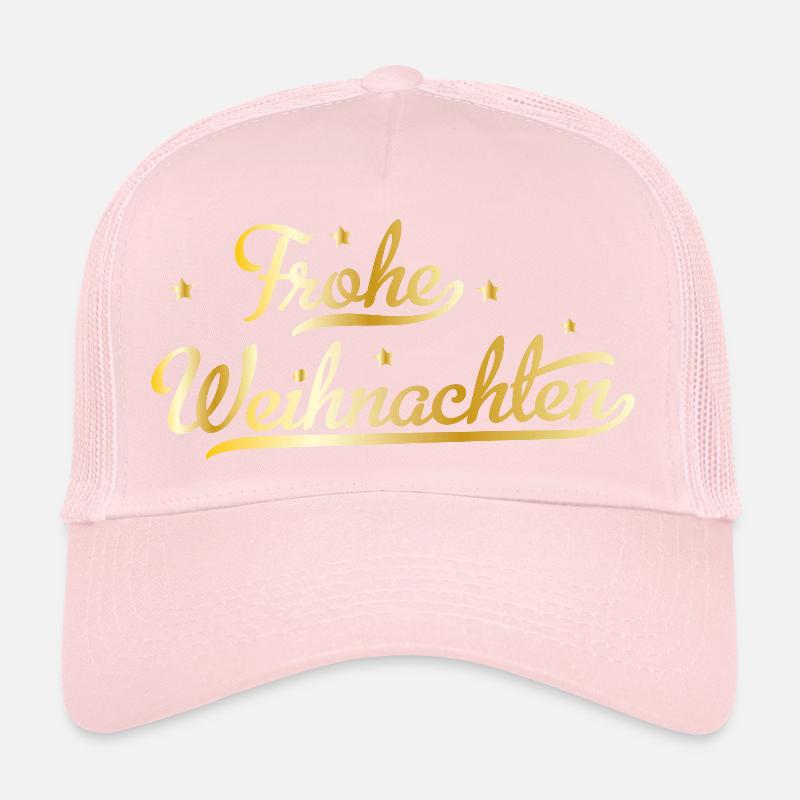 Frohe Weihnachten Trucker Cap