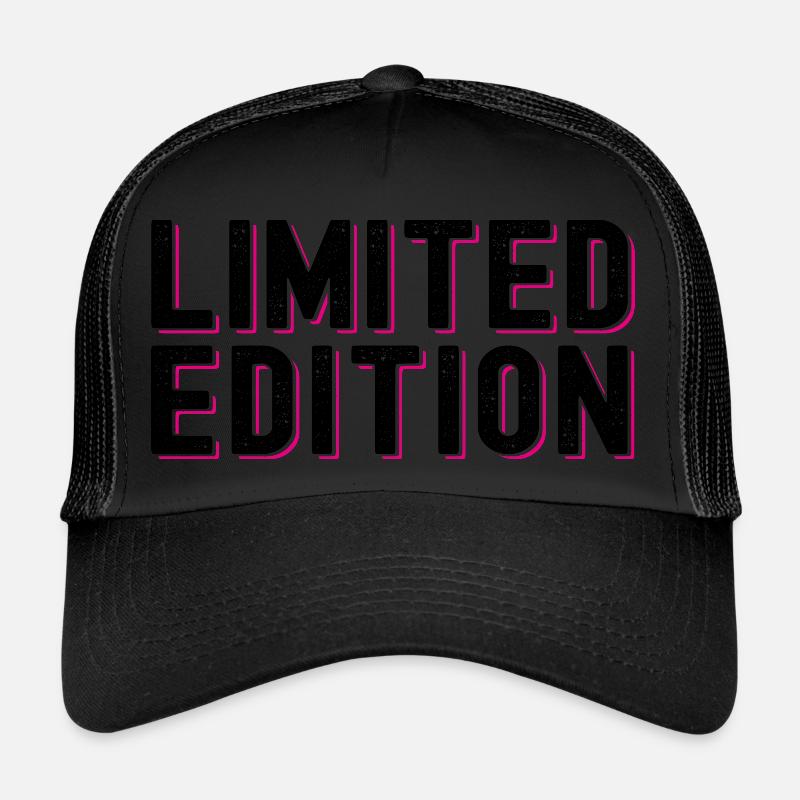 Limited Edition - Trucker Cap - black/black