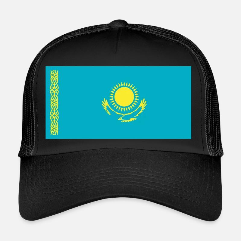 Kazakhstan Flag / Drapeau Kazakhstan Trucker Cap